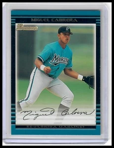 2002 Bowman #245 Miguel Cabrera Florida Marlins RC Rookie - Foto 1 di 2