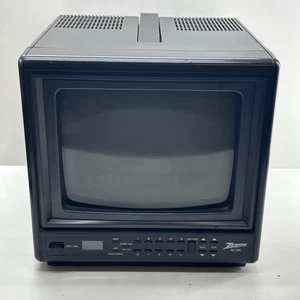 Vintage Zenith J0930Y Retro Color Gaming 9" CRT TV Portatile TESTATO. - Foto 1 di 15
