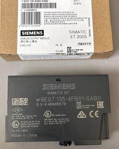 6ES7 135-4FB01-0AB0 - Siemens Analog Output Module - Picture 1 of 2
