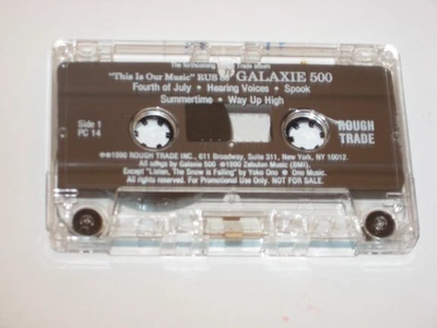 Galaxie 500 - This Is Our Music cassette tape Luna Damon and Naomi PROMO  MS632 Foto 1 de 2