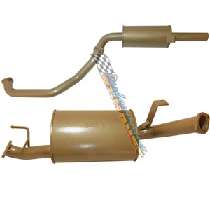 KING BROWN STAINLESS 2.5" EXHAUST For TOYOTA LANDCRUISER 105 SERIES 4.2LT DIESEL - Picture 1 of 4