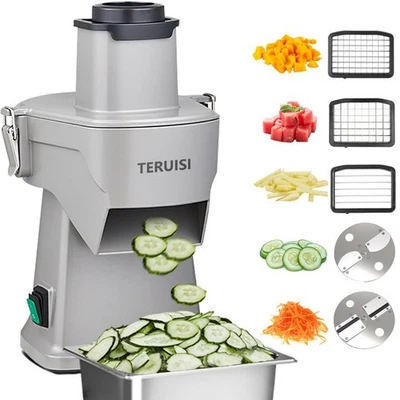 4-In-1 Electric Vegetable Chopper, 200W Vegetable Slicer Food Processor, Vegg... — 第 1/4 张图片