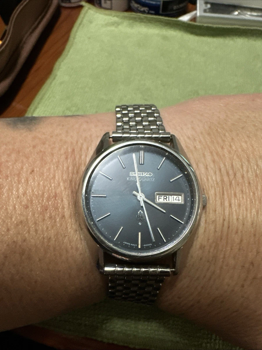 SEIKO KING QUARTZ アンティーク 中古 ◇希少 稼働 SEIKO KING QUARTZ