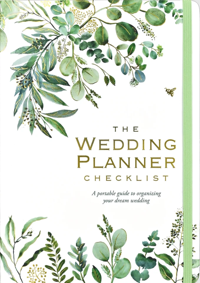 Wedding Planner Checklist Eucalyptus Wedding Organizer - By Peter Pauper Press - image 1 of 4
