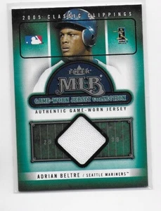 2005 Fleer Classic Clippings MLB Game-Worn Jersey Collection Adrian Beltre HOF - Bild 1 von 1
