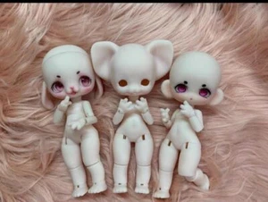 Muñeca BJD Pequeño Hámster Muñeca 14 cm Muñeca de Acción Cuerpo Animal Resina Juguete Regalo Niña - Imagen 1 de 8
