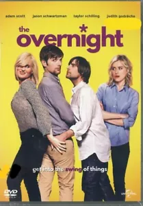 The Overnight (2015) DVD Rgn 2,3,4 - Adam Scott, Taylor Schilling, Sex Comedy - Picture 1 of 2