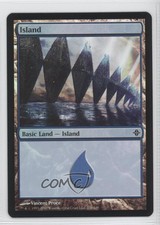 2010 Magic: The Gathering - Rise of Eldrazi Foil Island #236 0b5