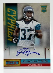 2013 Panini Rookies & Stars Longevity Ruby #140!Jonathan Cyprien RC Auto 14/199 - Picture 1 of 2