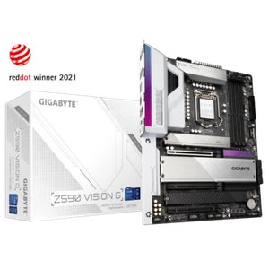 Gigabyte Z590 VISION G Motherboard CPU SOCKET LGA1200 Intel DDR4 HDMI 2.5GbE LAN - Picture 1 of 5