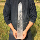 11Lb Natural Clear Quartz Crystal Obelisk Wand Point Healing Et857-Uk