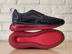 Nike Air Max 720 Muestra Negro Rojo Blanco Criado Zapatos para Correr CN9833-001 Hombres Talla 9 - Imagen 1 de 10