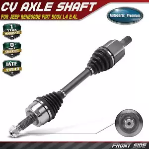 Front CV Axle Assembly for Jeep Renegade 2017-2021 Fiat 500X 2016-2018 L4 2.4L - Picture 1 of 11