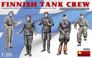 MiniArt 1/35 35222 WWII Finnish Tank Crew (5 Figures) - Picture 1 of 1