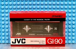 CINTA DE CASETE EN BLANCO VICTOR/JVC GI 90 VS. II TIPO I (1) (SELLADA) - Imagen 1 de 3