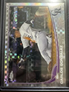 2013 Topps Chrome - X-Fractor #131 Carlos Gonzalez - Picture 1 of 2