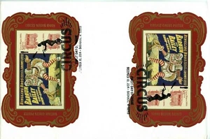 4905c Circus Souvenir Sheet Perf and Imperf FDC - Picture 1 of 2