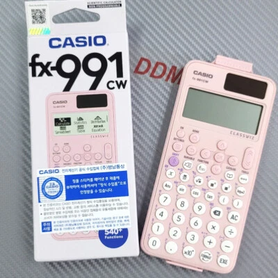 FX-991CW Casio scientific calculator (FX-991EX new model) Black Pink - Image 1 of 4