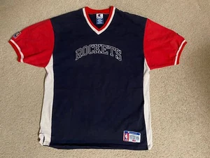 Vintage HOUSTON ROCKETS shirt BOY'S sz XL, NBA Shooting On Court Champion - Picture 1 of 10