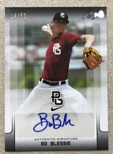 2017 Leaf Perfect Game National Showcase Black 14/50 Bo Blessie #BA-BB2 Auto