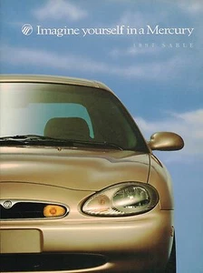Big 1997 Mercury SABLE Brochure / Catalog with Color Chart: GS, LS,Station Wagon - Picture 1 of 1