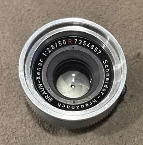 Schneider Kreuznach BRAUN Xenar 50mm f2.8 Deckle Mount ** BESCHREIBUNG LESEN - Bild 1 von 13