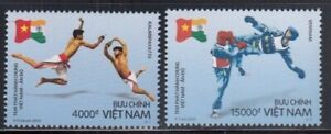 VIETNAM Martial Arts JOINT ISSUE WITH INDIA MNH set