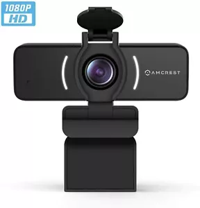 Amcrest Webcam PC Camera USB Built-in Mic Desktop Laptop Live Streaming AWC205 - Picture 1 of 7
