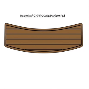 MasterCraft 225 VRS Swim Platform Boat EVA Faux Foam Teak Deck Floor Pad Mat - Picture 1 of 18
