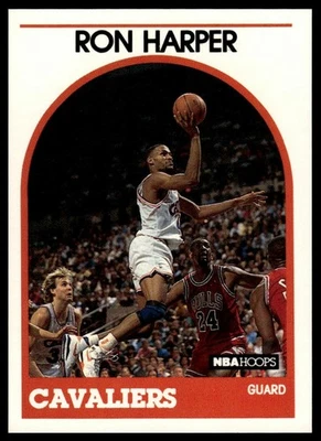 1989-90 Hoops #205 Ron Harper - Image 1 of 2