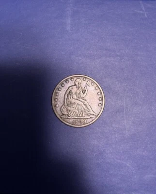 1849 O Seated Liberty Half Dollar - Image 1 of 4