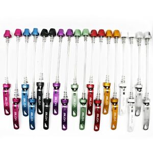 USA SHIPPER - Anodized Quick Release Skewer Set - 9 Fun Colors - 135/100mm