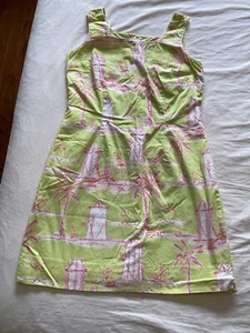 GUC Lilly Pulitzer Krista Dress - Cabana Banana, Sz 2, RARE, monkey - Picture 1 of 8