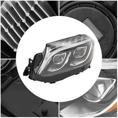For 2017-19 Mercedes-Benz GLS 350d/GLS 450/ GLS 550 /GLS 63 AMG Left Headlight - Image 1 of 4