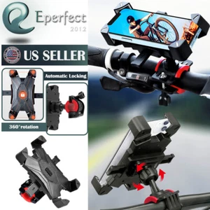 Motorcycle Bike Bicycle MTB GPS Cell Phone Holder Handlebar Mount for Samsung - Picture 1 of 10