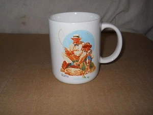 Coffee Mug: Museum Collections, INC.: Catching The Big One by Norman Rockwell - Picture 1 of 5