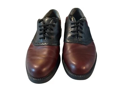 Мужские оксфорды NUNN BUSH натуральная кожа бордовые и черные размер 10 M - Изображение 1 из 4