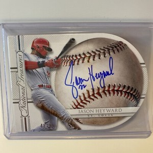 2015 National Treasures Baseball Signature Die-Cuts /99 Jason Heyward #42 Auto