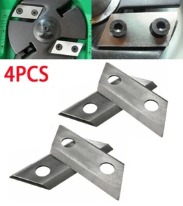 4 Stück Gartenhäcksler Häcksler Klingen Schneider Set Eco ES1600 McCulloch MCS2001 MU - Bild 1 von 6