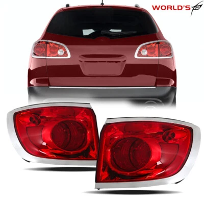 Tail Lights For 2008-2012 Buick Enclave Halogen Outer Left+Right Rear Pair - Image 1 of 4