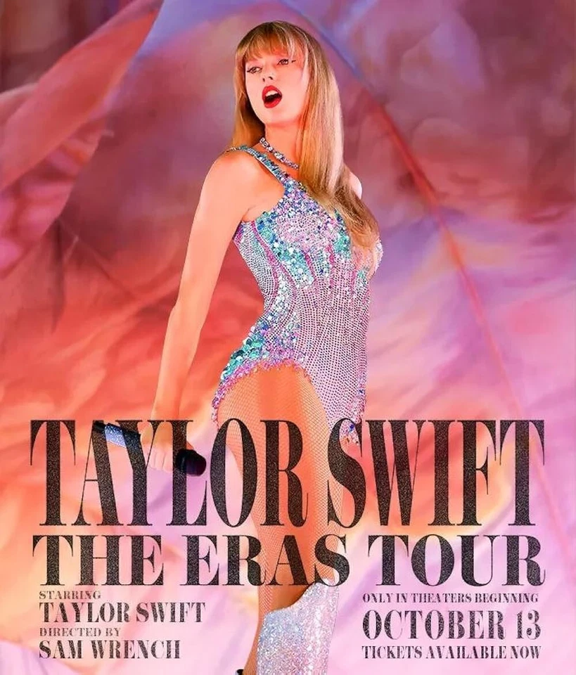 Taylor Swift the Eras tour movie tickets October 13 7:25 p.m. - Image 1 of 1
