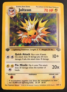 Complete Your Set - Jungle 1st Edition Pokemon Cards WOTC 1999 - Pick - Picture 1 of 107