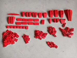 LEGO GROSSPACKUNG 142 ROTER KEIL GEBOGENE & UMGEKEHRTE HANGSTEINE SCHIFF FAHRZEUG STÜCKE - Bild 1 von 3
