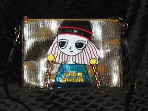 Borsa a mano super carina con paillettes e disegni colorati  - Foto 1 di 3
