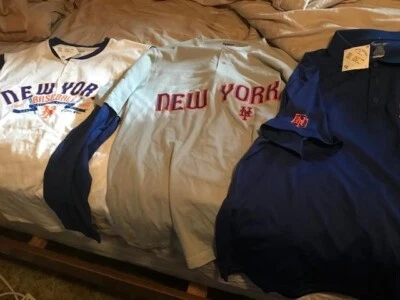3 Reebok New York Mets shirts Size Large - Image 1 of 4