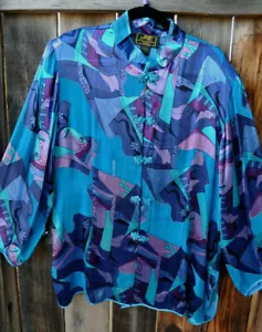 KUNST ZUM TRAGEN PICASSO INSPIRIERTE SEIDE ASIATISCHER STIL KIMONOJACKE DURCH EINEN HAUCH VON KLASSE - Bild 1 von 4