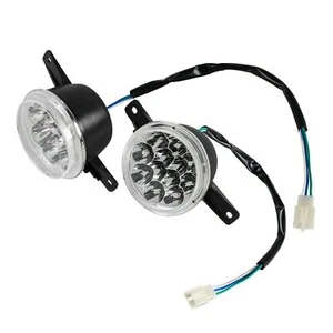 2Pcs 12V LED Head Light For GY6 125cc 150cc 200cc 250cc ATV Quad 4 Wheeler - Bild 1 von 6