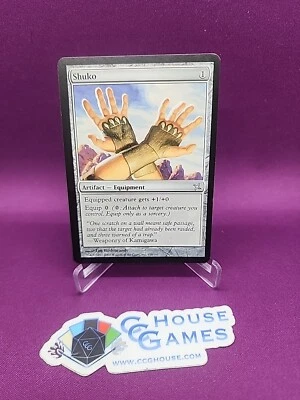 MTG Shuko Misprint Miscut Off Center Betrayers of Kamigawa Magix *CCGHouse* - Image 1 of 4