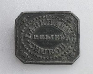 Antique Scottish Communion token Larkhall Lanarkshire Bz4142 - Picture 1 of 2