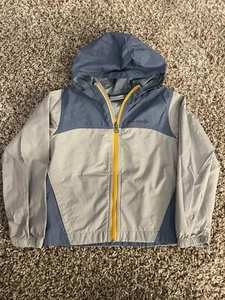Columbia Unisex Kids Lightweight Windbreaker Jacket Gray/Blue Size XXS (4/5) - Picture 1 of 10